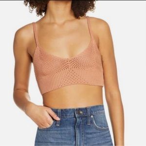 NWT Free People Intimately | You Wanna Brami Crochet Bralette | Medium